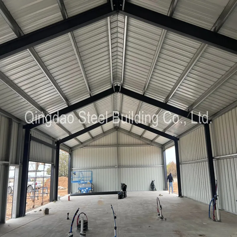 Casa portátil de marco modular, casas prefabricadas, almacén, material de construcción de casa prefabricada