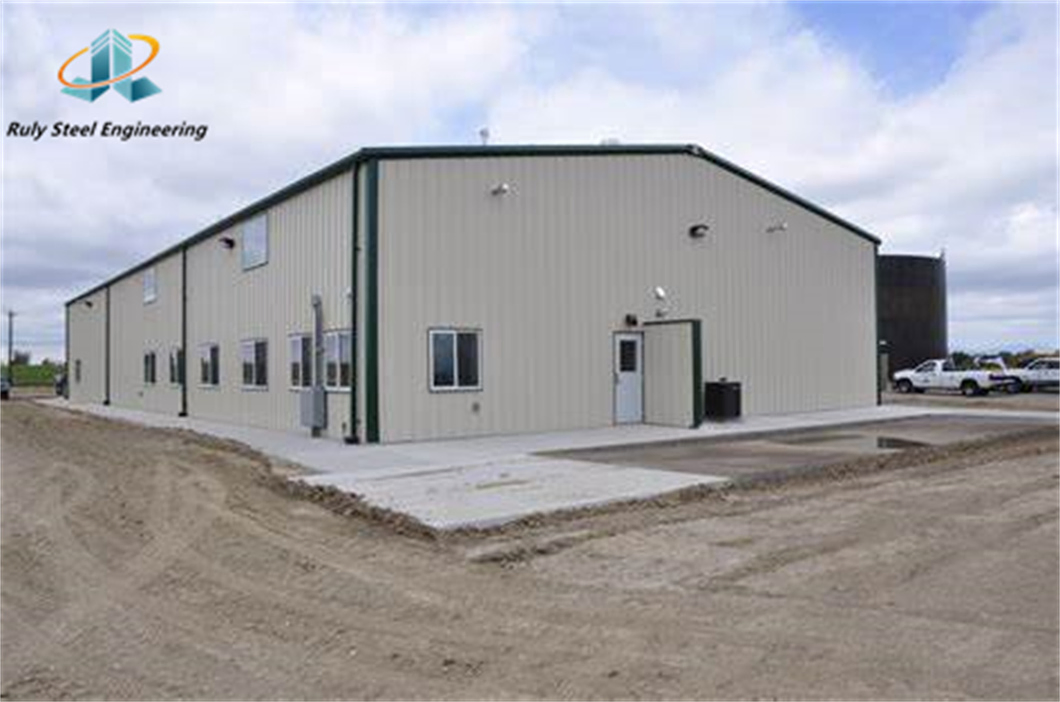 Precio de edificio de acero prefabricado modular industrial comercial popular y económico