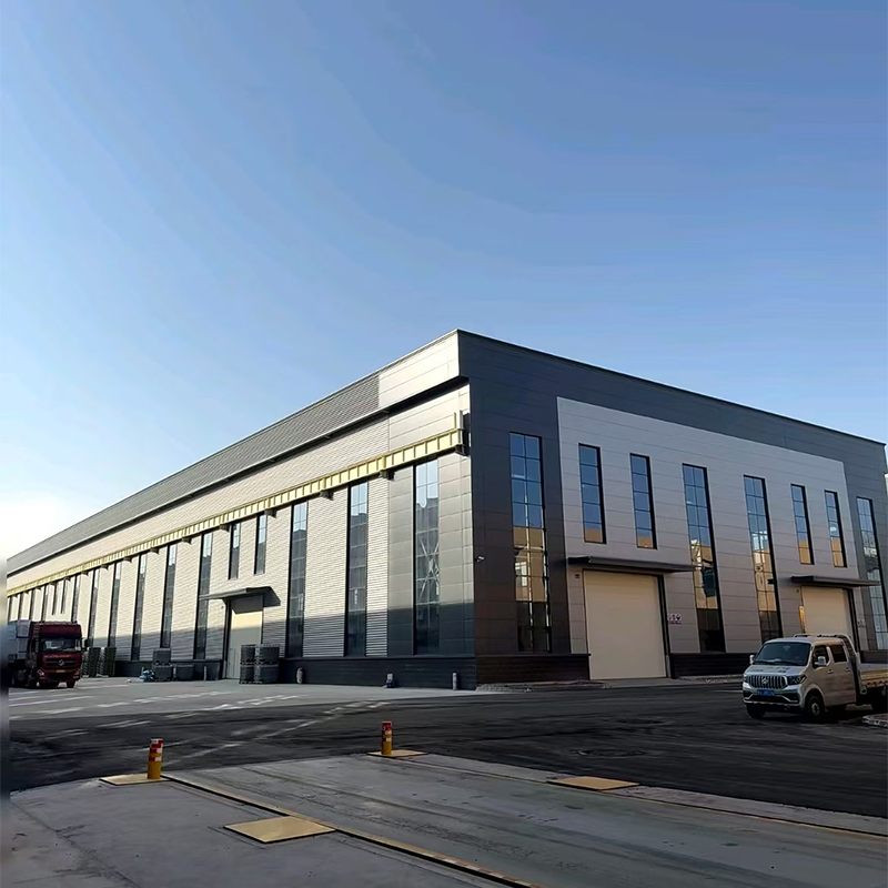 Edificio de metal fabricado profesional y edificio de taller suministrado para socios comerciales globales y proyectos de cooperación empresarial de construcción modular
