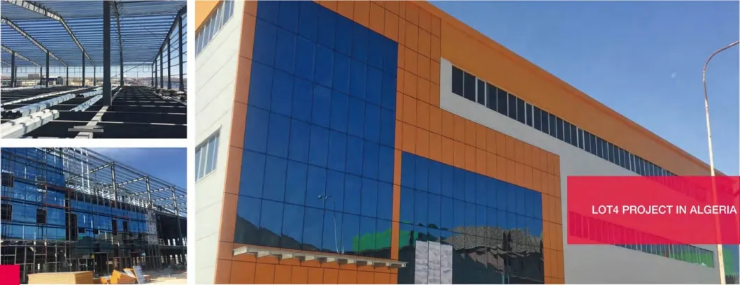 Proyecto estructura de acero industrial