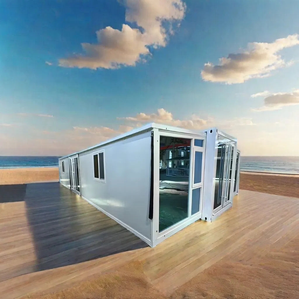 Construcción Moderna y Rápida de Casas Modulares con Baños Contenedores Residenciales Solarizados