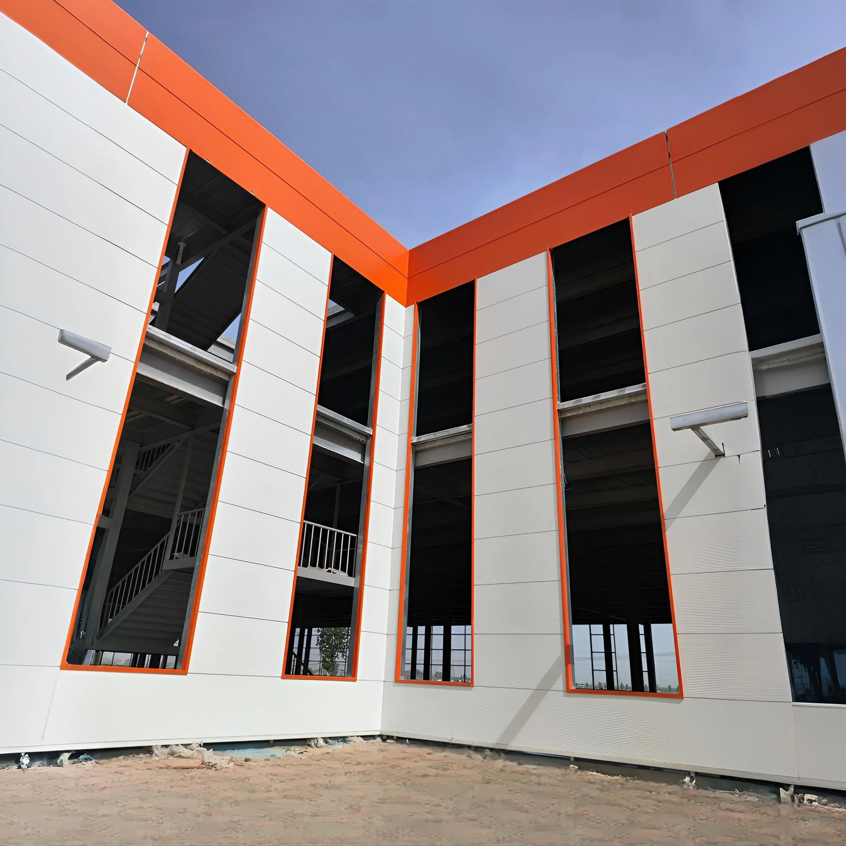 Estructura de acero prefabricada personalizada de alta calidad para cobertizo, almacén prefabricado, edificio modular