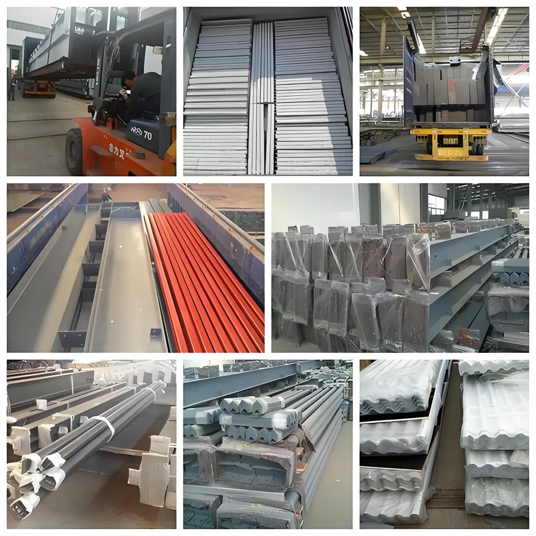 Embalaje y entrega del material estructural