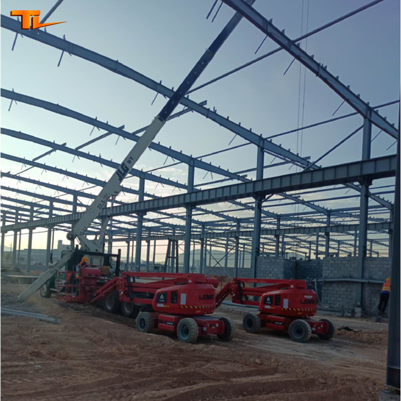 La estructura de bastidor de acero Modular Industrial depósitos prefabricados para la construcción de la construcción