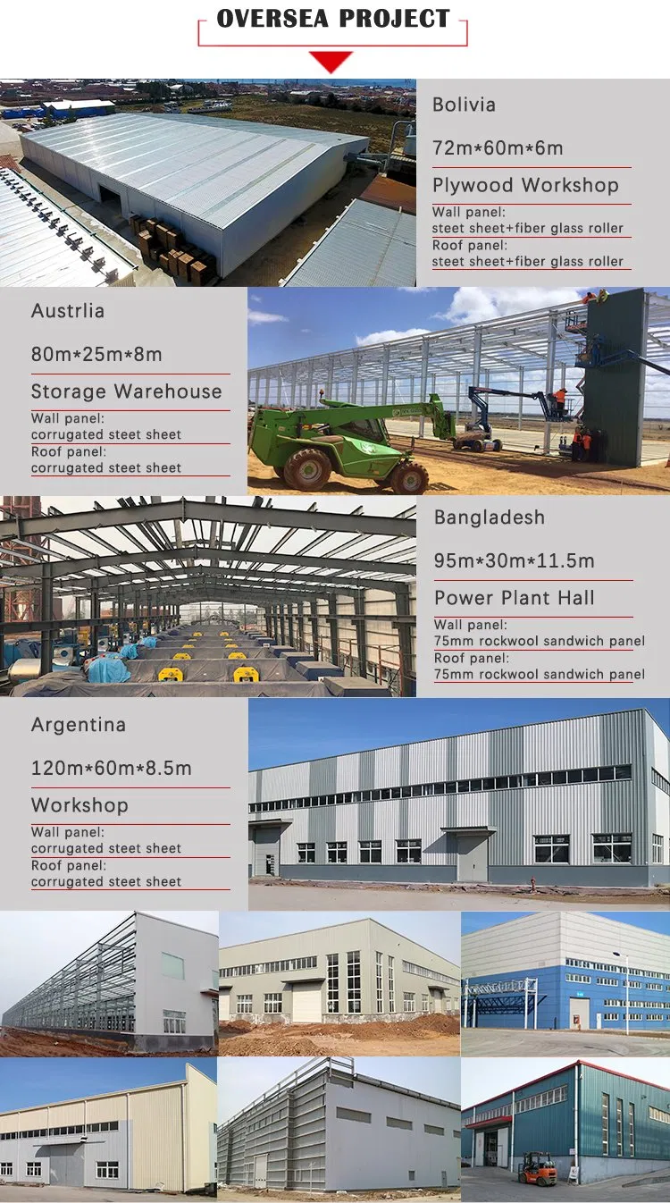 Edificio Industrial Modular Prefabricado de 1000 Metros Cuadrados para Almacenamiento