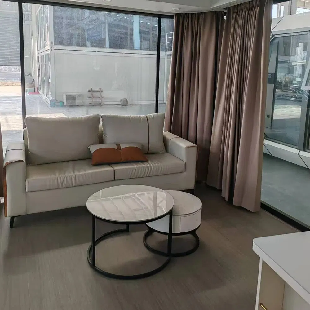 Casa cápsula modular inteligente prefabricada resistente a tifones para lugares de turismo rural