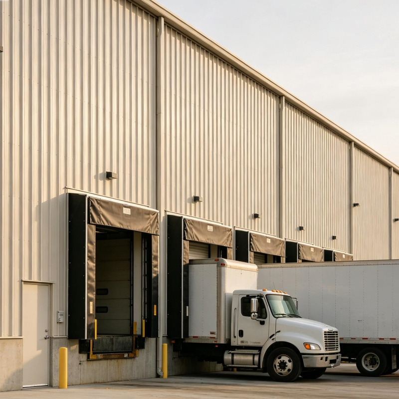 Modular Expandable Steel Structure Warehouse Building for Future Business Growth Need