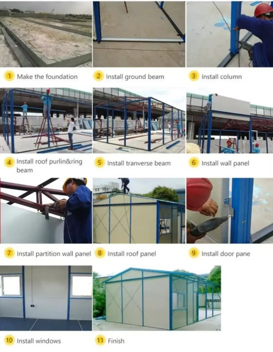 Guía de instalación de casa prefabricada