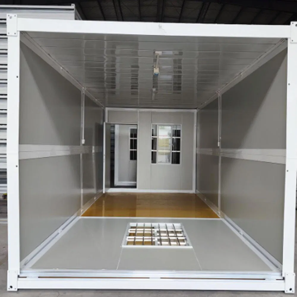 Casa portátil plegable, casa modular de acero práctica, hogar pequeño permanente