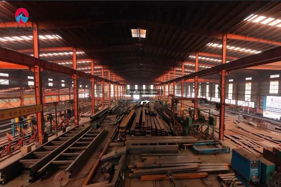 Edificio Modular de Columnas de Estructura de Acero, diseñado de manera eficiente en energía y sostenible