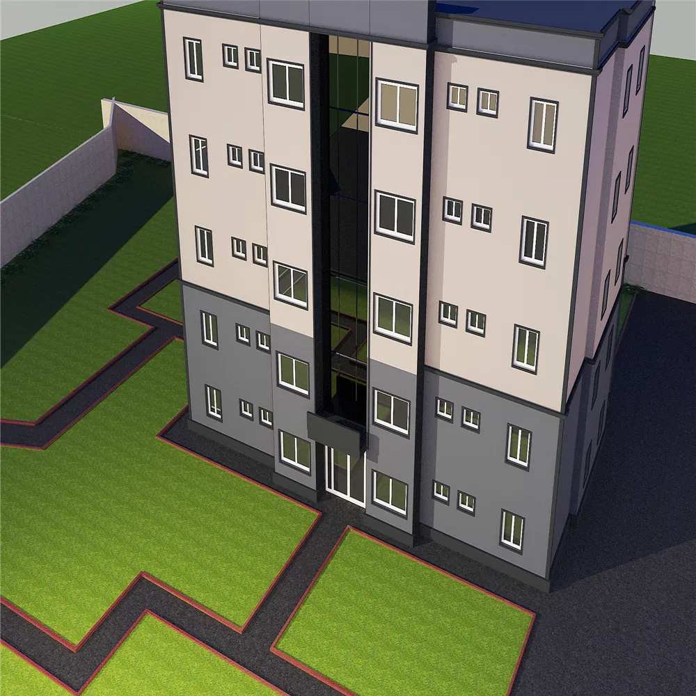 Construcción Sostenible de Estructura Modular de Acero para Compradores Eco-Conscientes