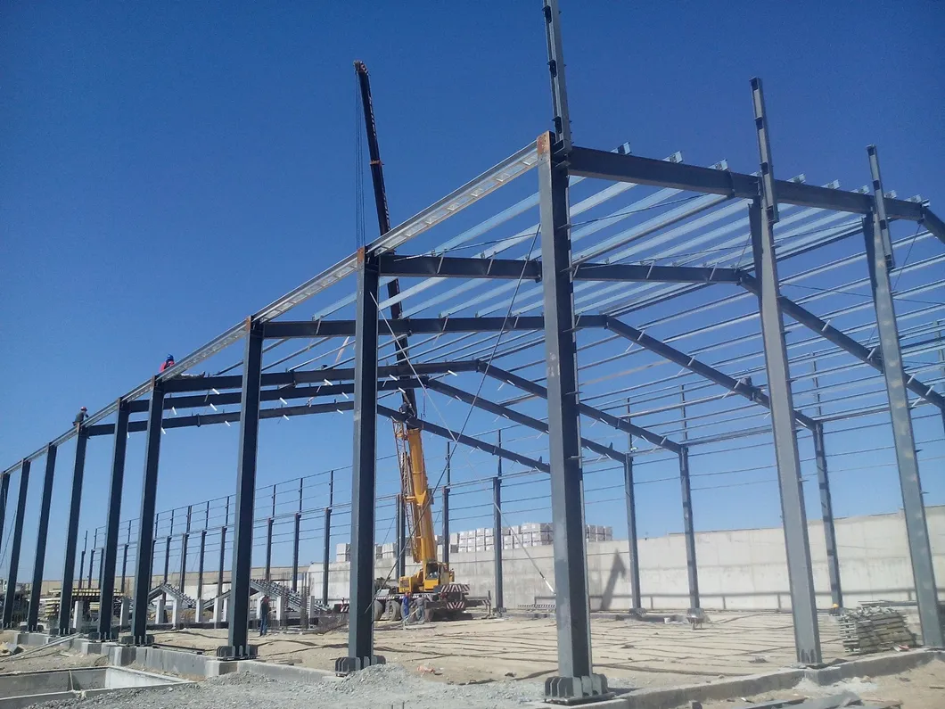 Instalación estructural del edificio residencial