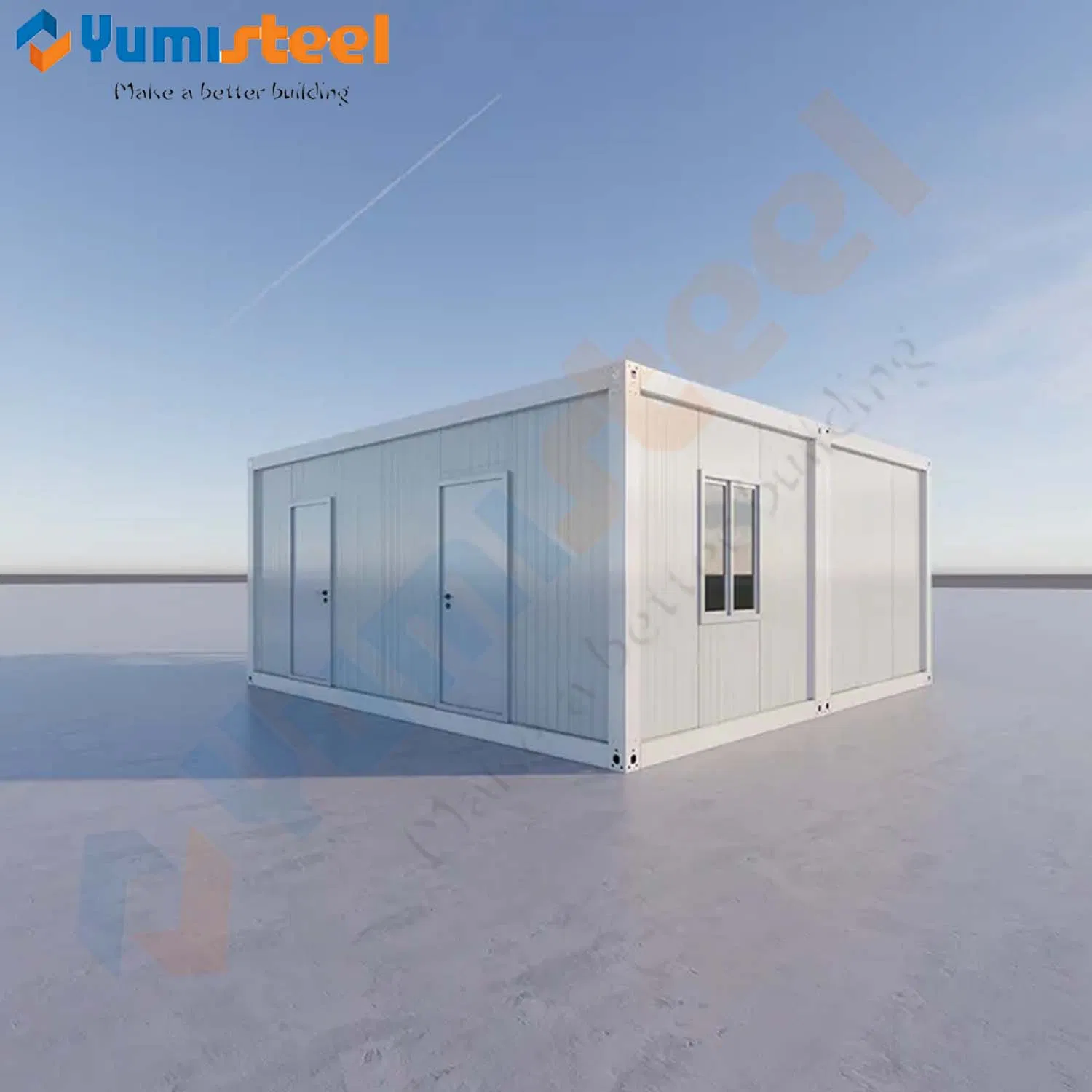 Construcción Térmica de Oficinas Modulares Comerciales Edificios de Oficinas en Contenedores Modulares