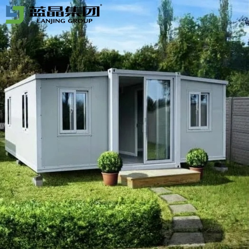 20FT 40FT Oficina Prefabricada Móvil Portátil Modular Villa de Lujo Casa Contenedor Expandible Plegable Edificio de Acero en Venta