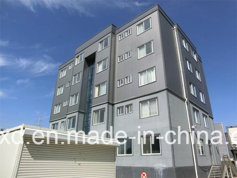 Edificio residencial modular de varios pisos