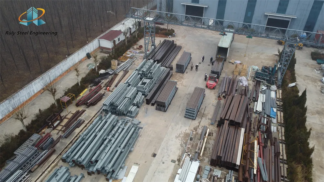 Embalaje de piezas de acero para exportación