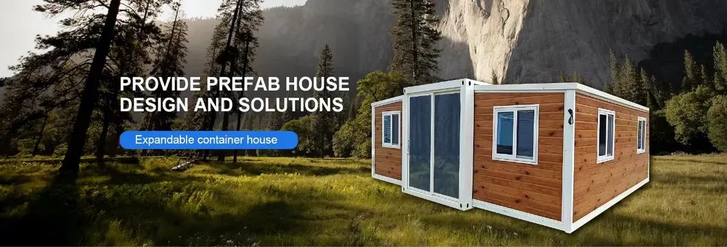 Casa Modular Sellada para el Clima con Dos Secciones Laterales Expandibles para Uso Temporal o Permanente Versátil