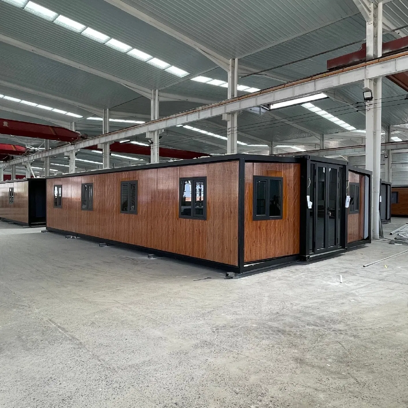 Gran conductividad térmica, eficiente en energía, seguro, portátil, casa modular expandible