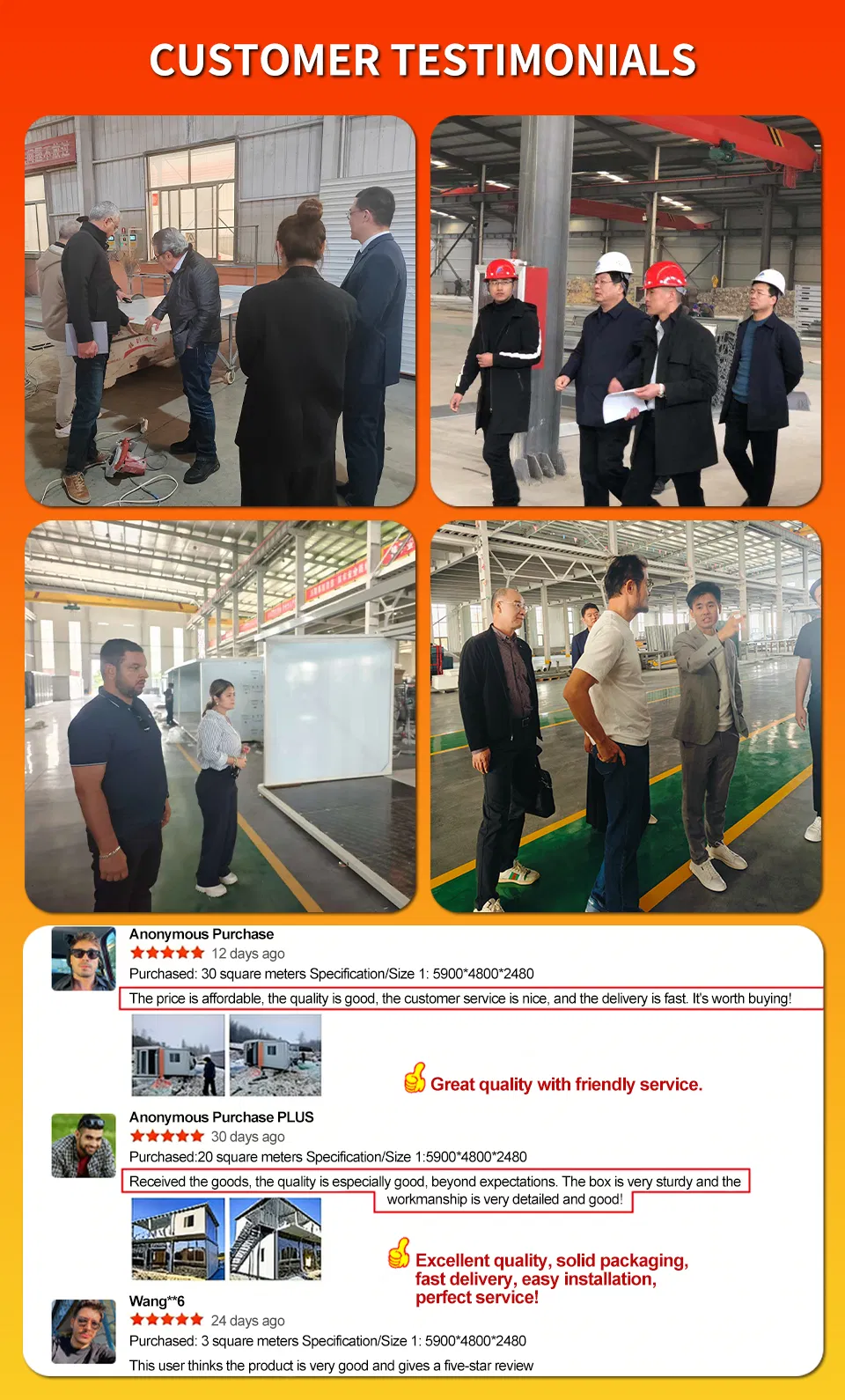 Servicio al cliente de fábrica