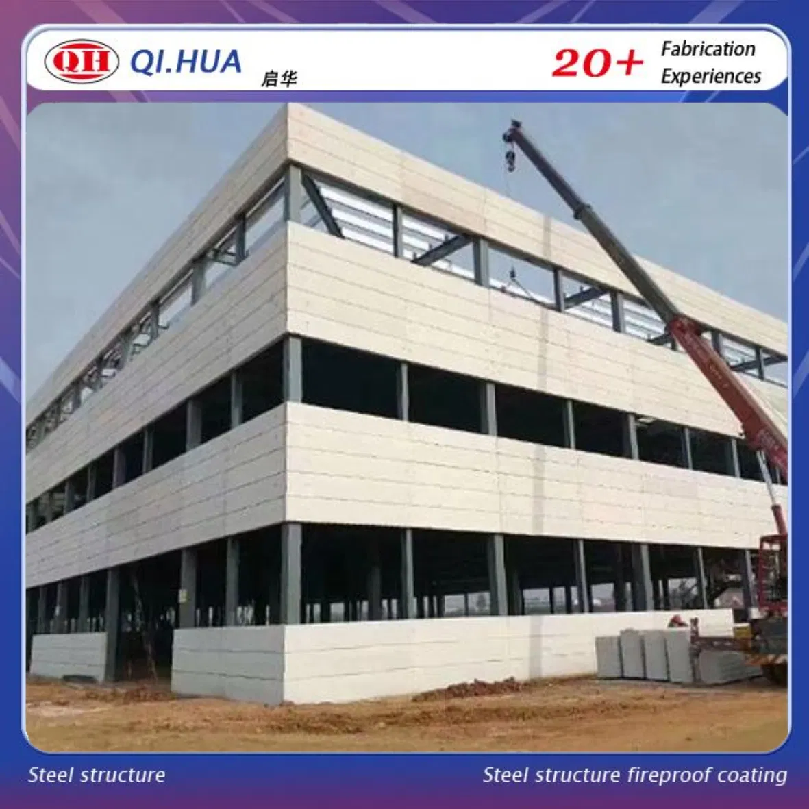 Edificio de oficina modular prefabricado moderno para espacios de trabajo eficientes