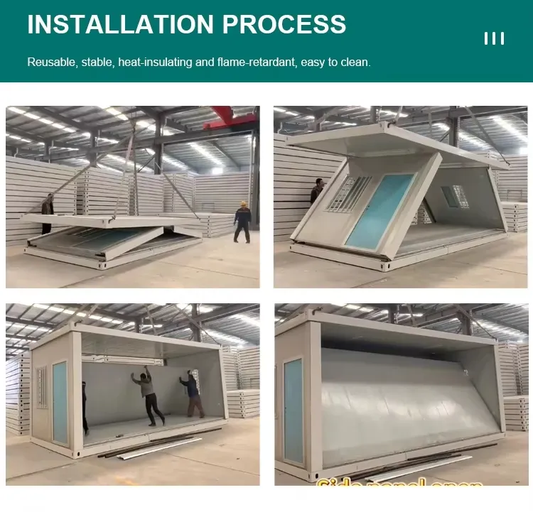 Casas modulares personalizables de alta demanda, edificios portátiles, dormitorios, apartamentos y más—todos con instalación rápida