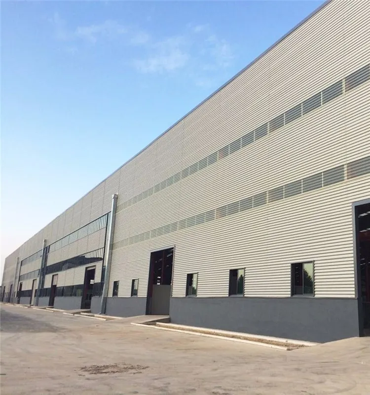 Casas modulares prefabricadas industriales, fábrica de metal, almacén, edificio de estructura de acero