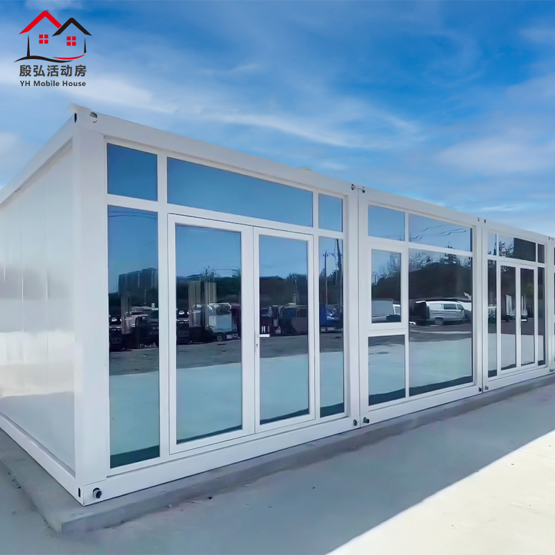 Edificio de oficina contenedor prefabricado moderno modular campamento de trabajo contenedor desmontable