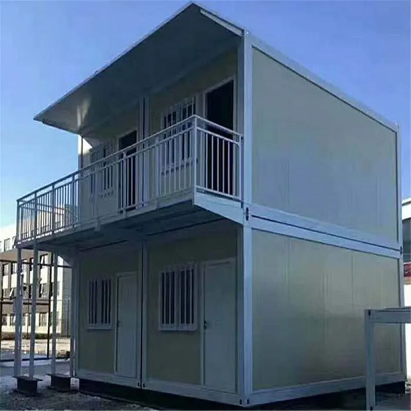Edificio modular plegable portátil económico para dormitorio y almacén