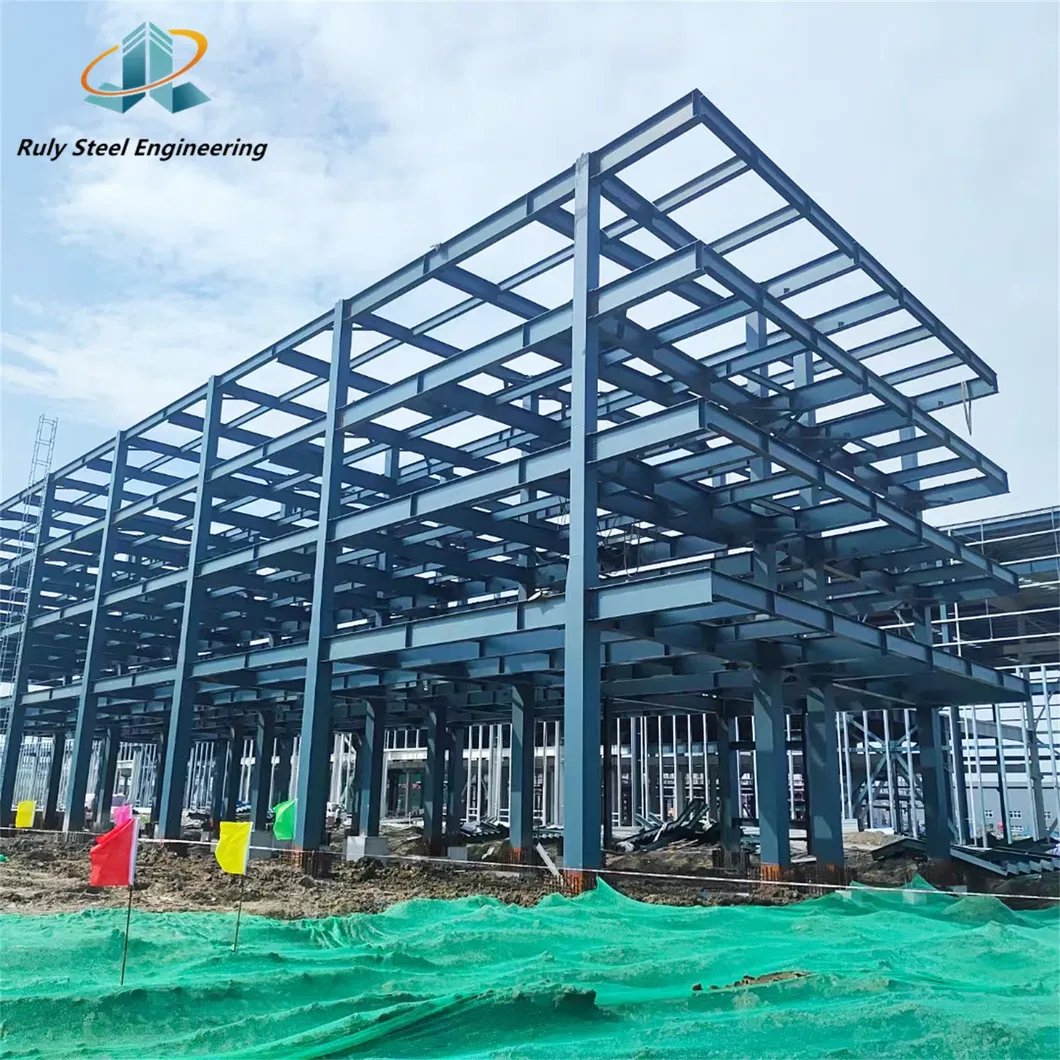 Construcción de Edificio de Estructura de Acero Prefabricado en Campus Escolar Educativo
