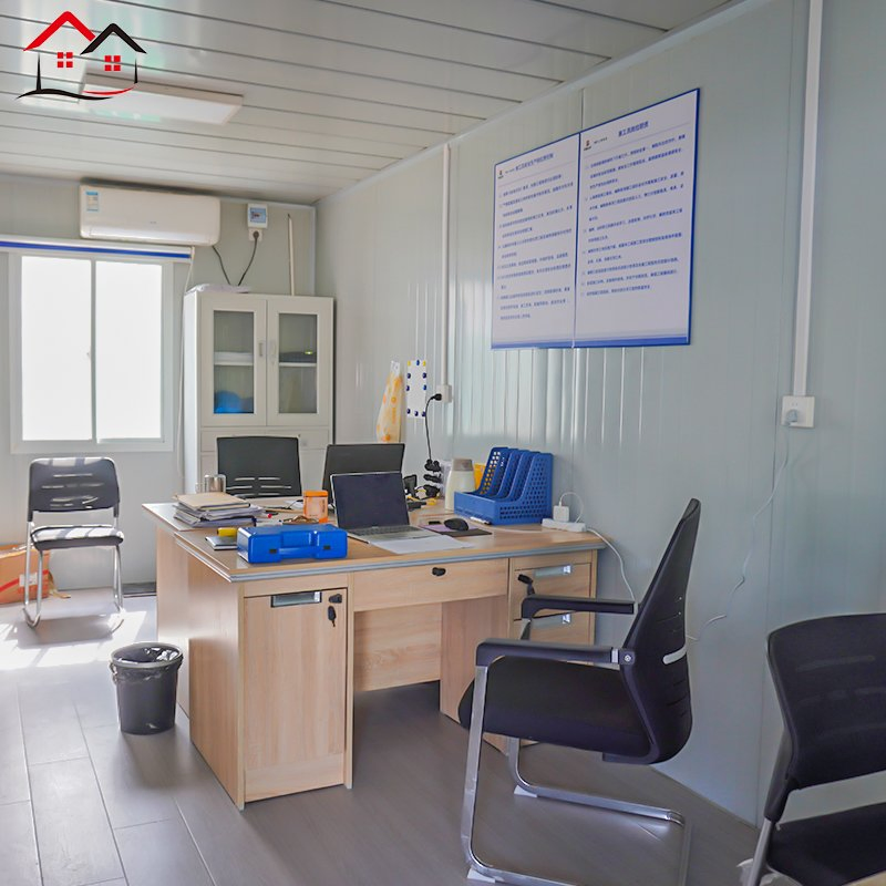 Fábrica de casas modulares prefabricadas personalizadas, villa moderna prefabricada, unidad residencial energéticamente eficiente