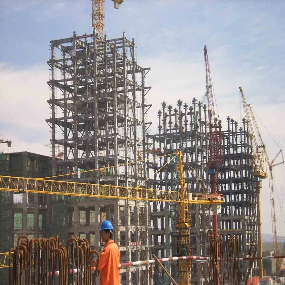 Estructura de acero prefabricado de marco comercial de múltiples capas, edificios modulares prefabricados