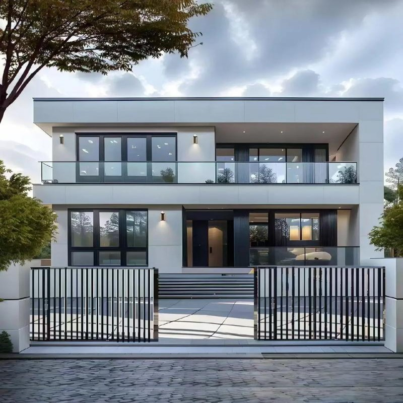 Materiales de construcción prefabricados para villas de lujo. Soluciones de construcción modular de alta gama