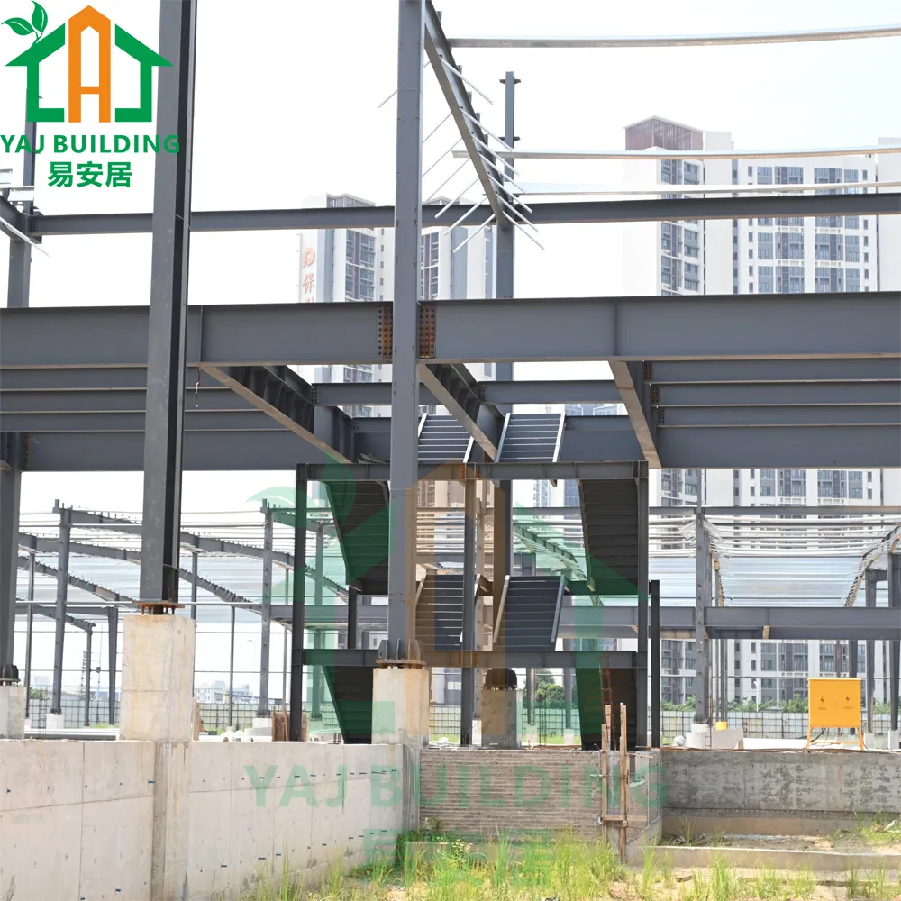 Estructura de acero comercial fábrica de prefabricados almacén Taller de Alto nivel moderno Edificio modular