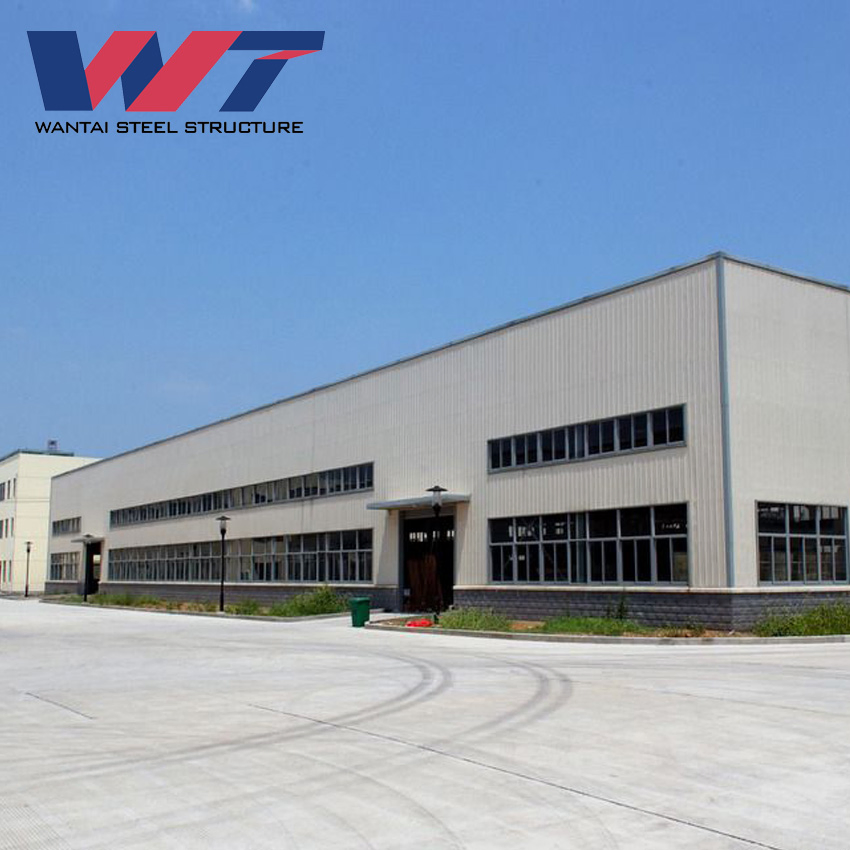Edificio de estructura de acero para la industria ligera, comercial, agrícola y casa modular para oficinas temporales