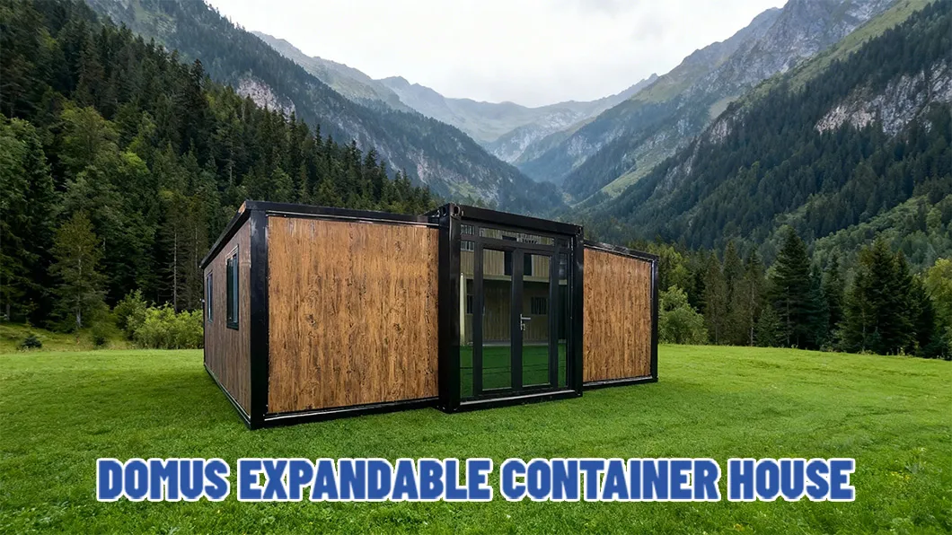 Casa modular prefabricada ecológica y expandible para vacaciones o vivienda permanente
