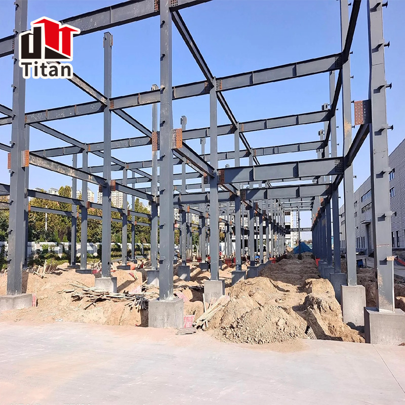 Estructura modular de acero prefabricada sostenible y expandible para vivienda de emergencia