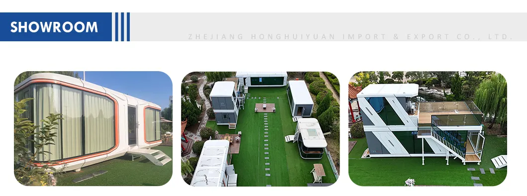 Casa Cápsula Modular Moderna Eficiente en Energía Casa Cápsula Espacial Eficiente en Espacio