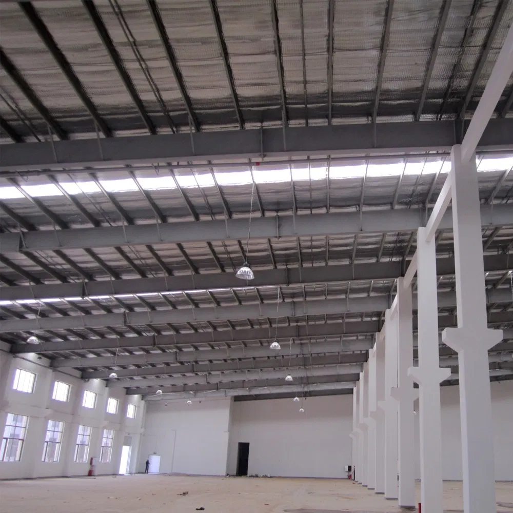 Casas modulares prefabricadas industriales, fábrica de metal, almacén, edificio de estructura de acero