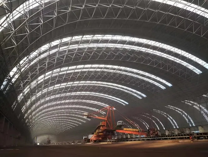 Diseño Modular de Estructura de Rejilla Espacial de Acero para Edificio Gimnasio Casa Prefabricada