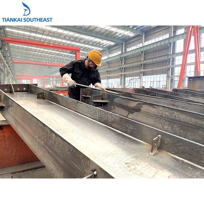 Edificios de acero modulares para fabricación inteligente para distribución global, edificio prefabricado
