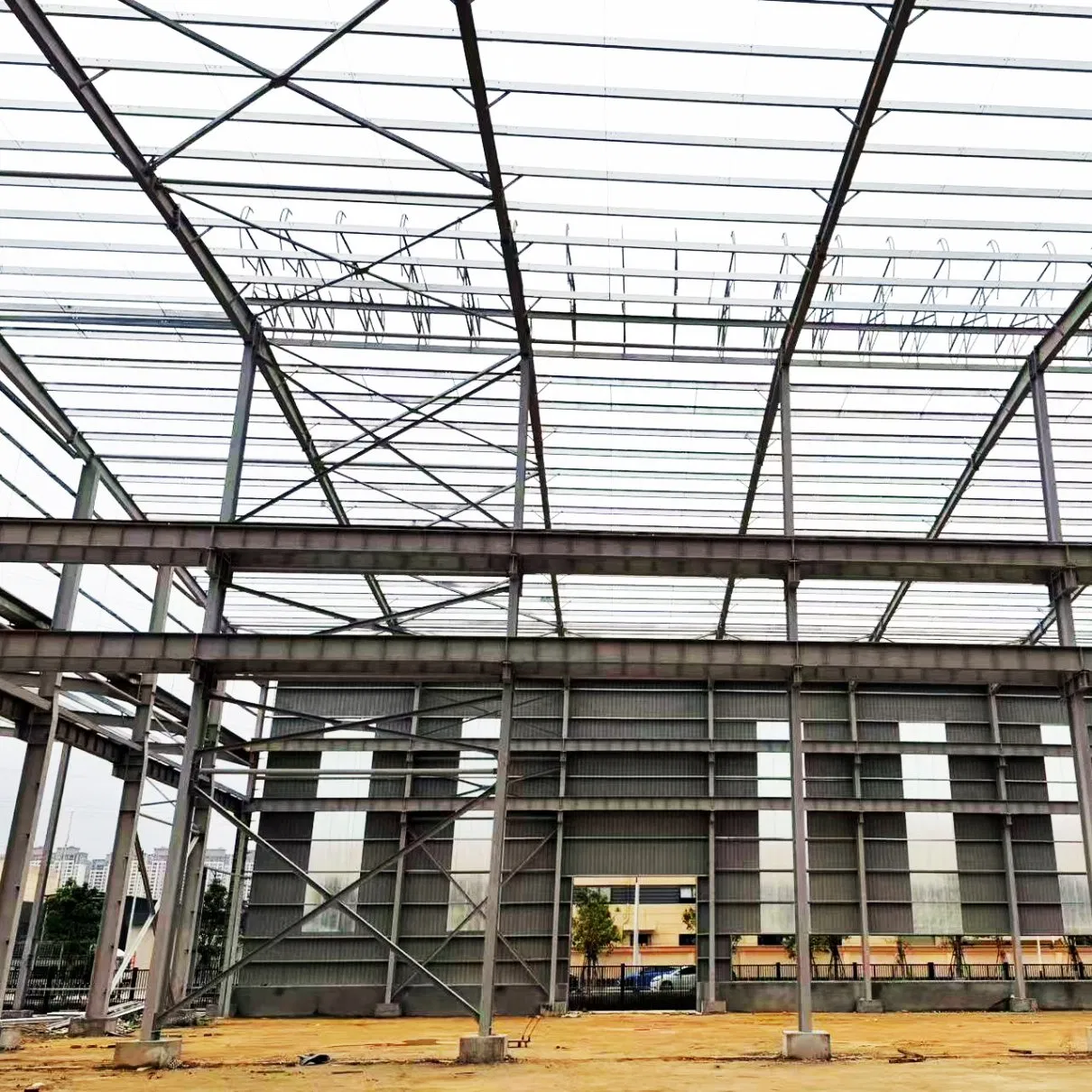 Soluciones de Edificios Modulares de Metal de Múltiples Pisos Duraderos para Proyectos de Construcción Eficientes