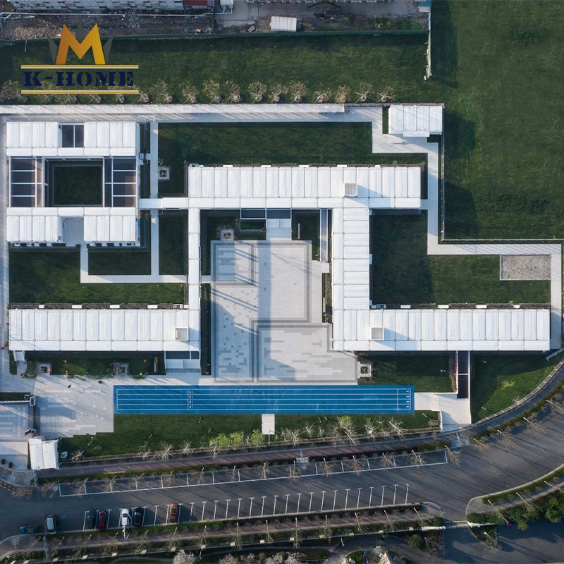 Aulas modulares temporales, edificios escolares portátiles