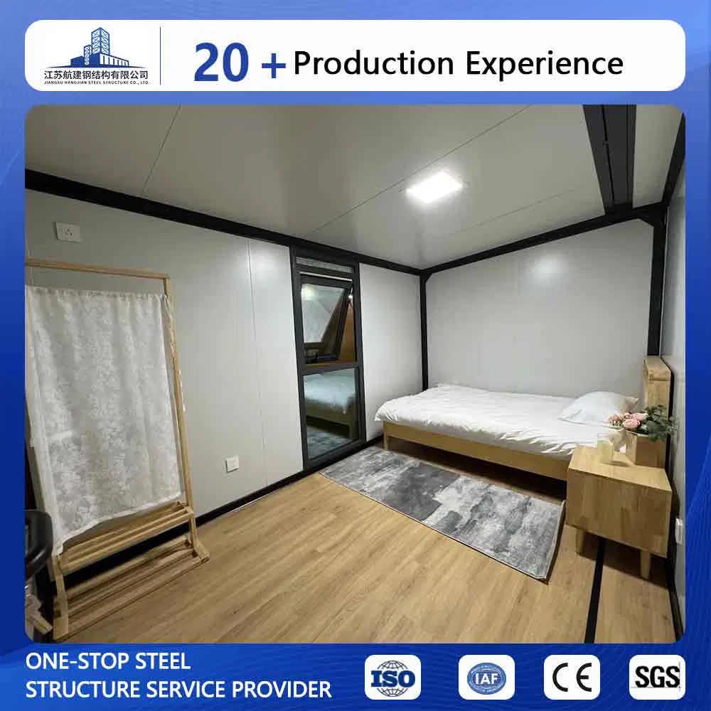 Prefabricated Prefab Capsule House Modular House Double Insulation Wall Energy Efficient Double Wing Expandable House
