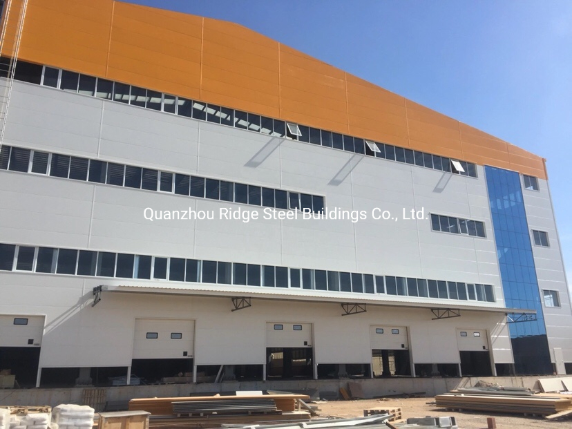 Edificios de acero enmarcados de alta altura de construcción rápida modular preingeniería de varios pisos