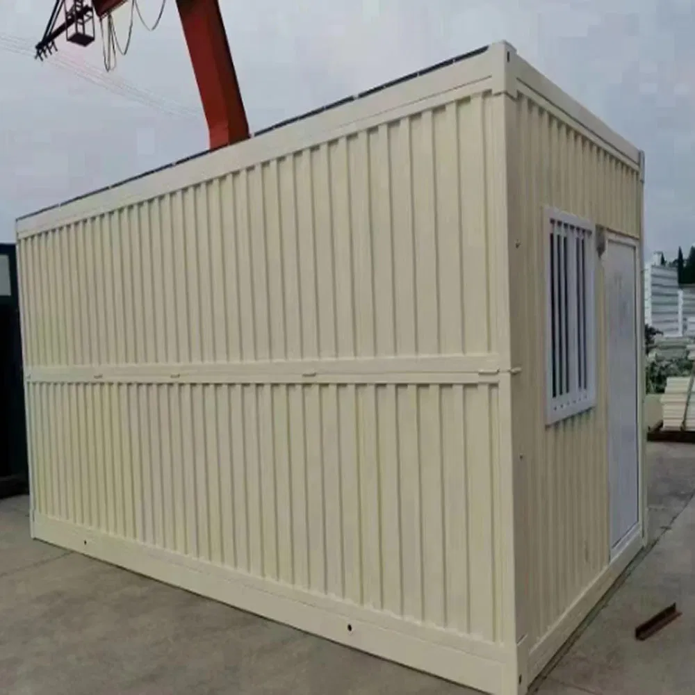 Casa portátil plegable, casa modular de acero práctica, hogar pequeño permanente