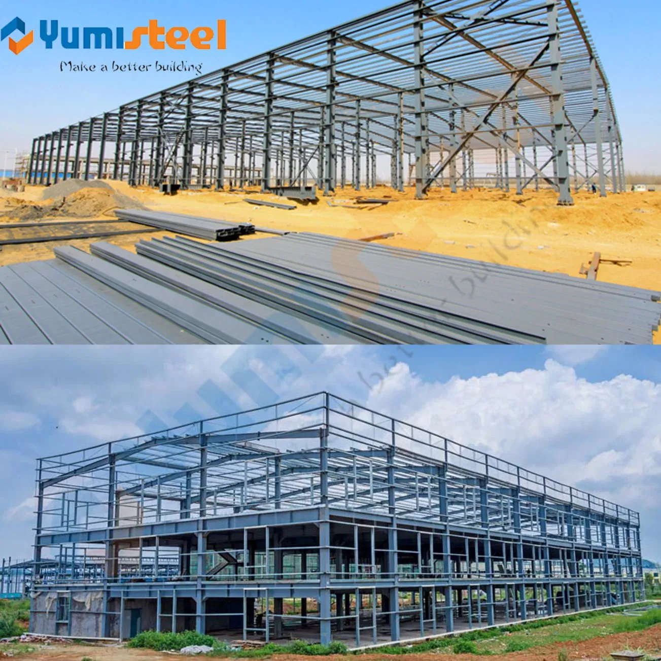 Edificios de acero preingenierados, fabricación de estructuras de acero, casa modular prefabricada
