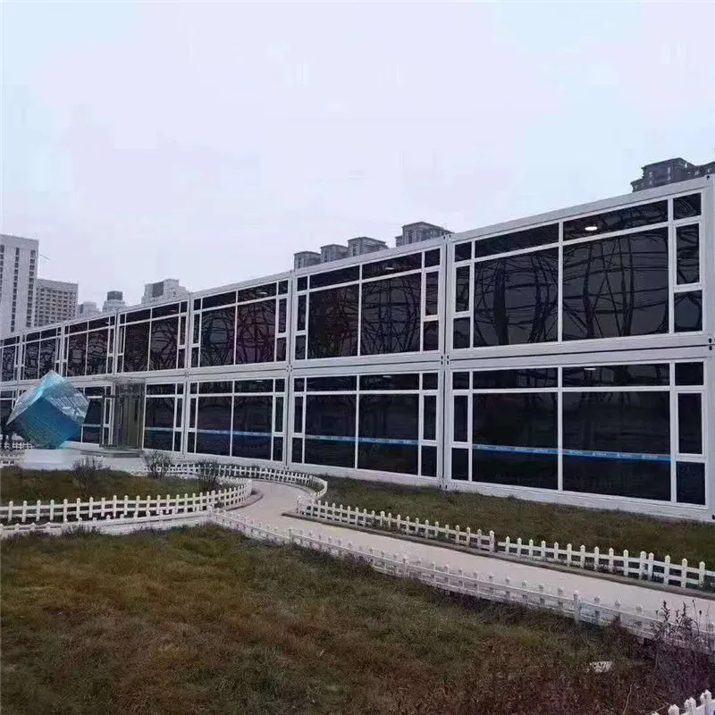 Edificio modular plegable portátil económico para dormitorio y almacén