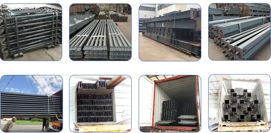 La estructura de bastidor de acero Modular Industrial depósitos prefabricados para la construcción de la construcción