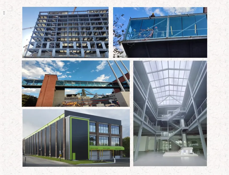 Edificio modular de gran altura de acero prefabricado para oficinas comerciales industriales