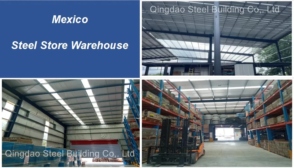 Proyecto de hangar de acero finalizado